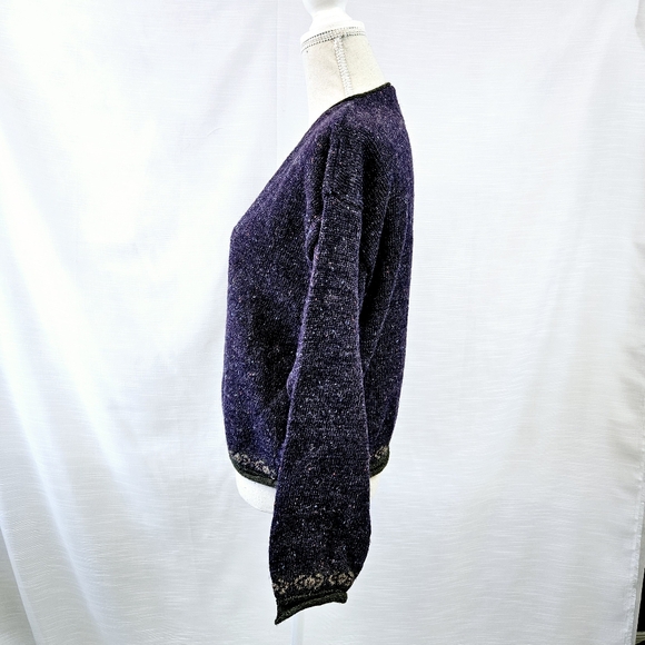 Vintage Alps 100% Wool Sweater size 8 - Picture 6 of 9